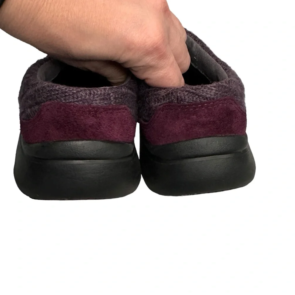 DANSKO BURGUNDY EMILY SUEDE CLOGS MULE SZ 38/8 - Picture 7 of 12
